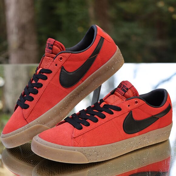 Nike SB Zoom Blazer Low Pro GT Cinnabar Gum - Picture 6 of 13